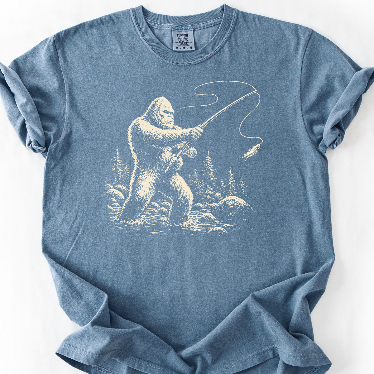 Gone Fishin' T-Shirt — Blue Jean