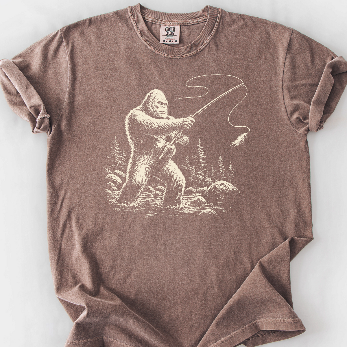 Gone Fishin' T-Shirt — Espresso