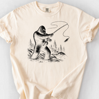 Gone Fishin' T-Shirt — Ivory