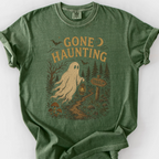 Gone Haunting T-Shirt — Moss