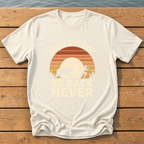 gone outside sunset slat silhouette T-Shirt — Ivory