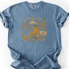 Gone Squatchin Fishing T-Shirt — Blue Jean