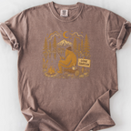 Gone Squatchin Fishing T-Shirt — Espresso