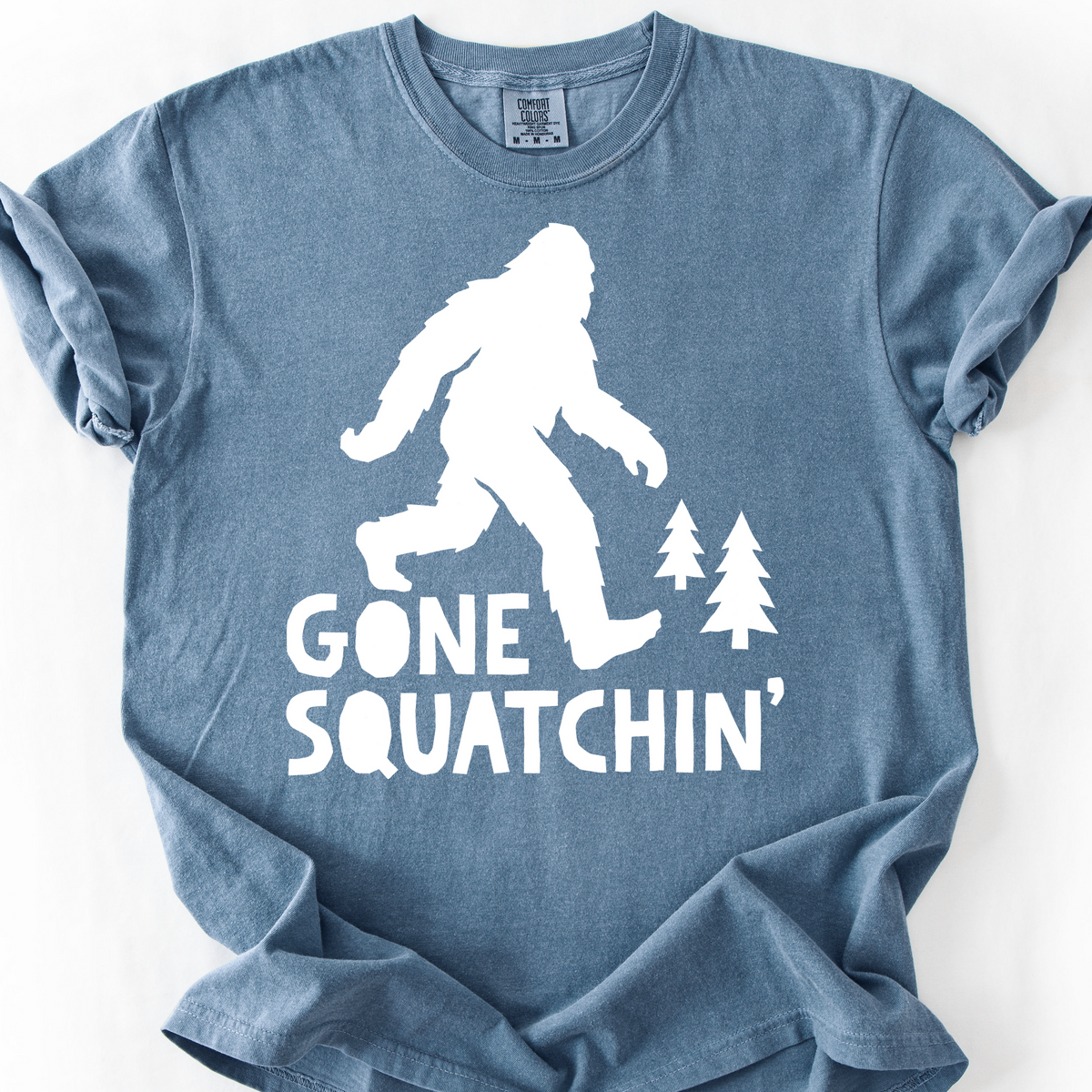 Gone Squatchin' T-Shirt — Blue Jean