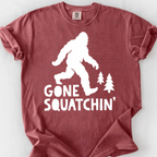 Gone Squatchin' T-Shirt — Brick