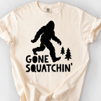 Gone Squatchin' T-Shirt — Ivory