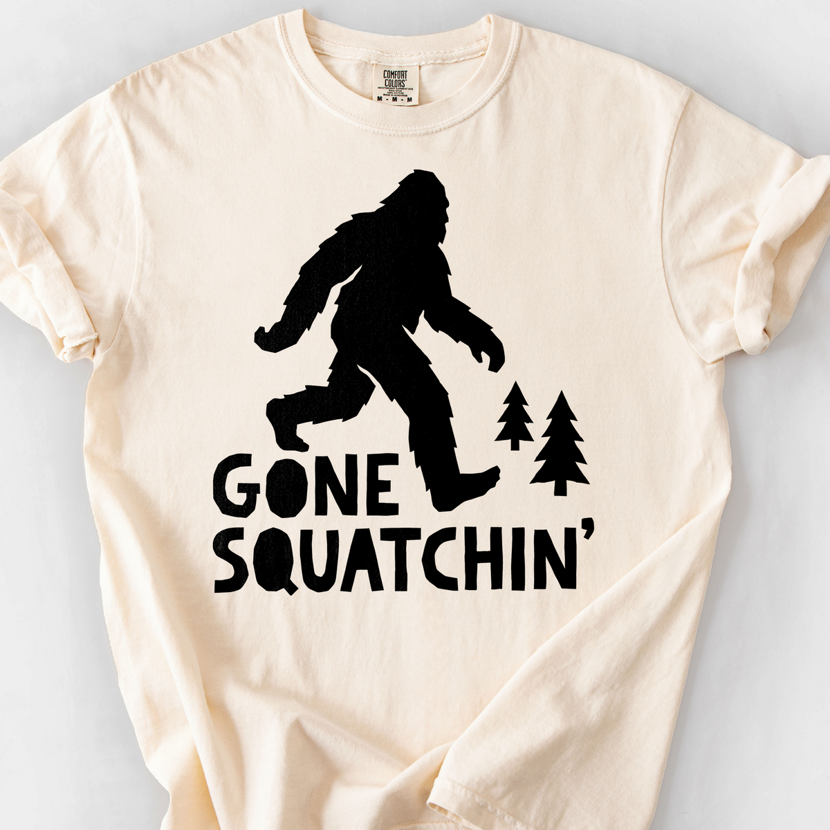 Gone Squatchin' T-Shirt — Ivory