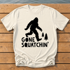Gone Squatchin' T-Shirt — Ivory