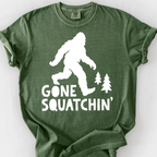 Gone Squatchin' T-Shirt — Moss