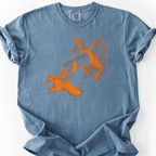 Goose Attack T-Shirt — Blue Jean