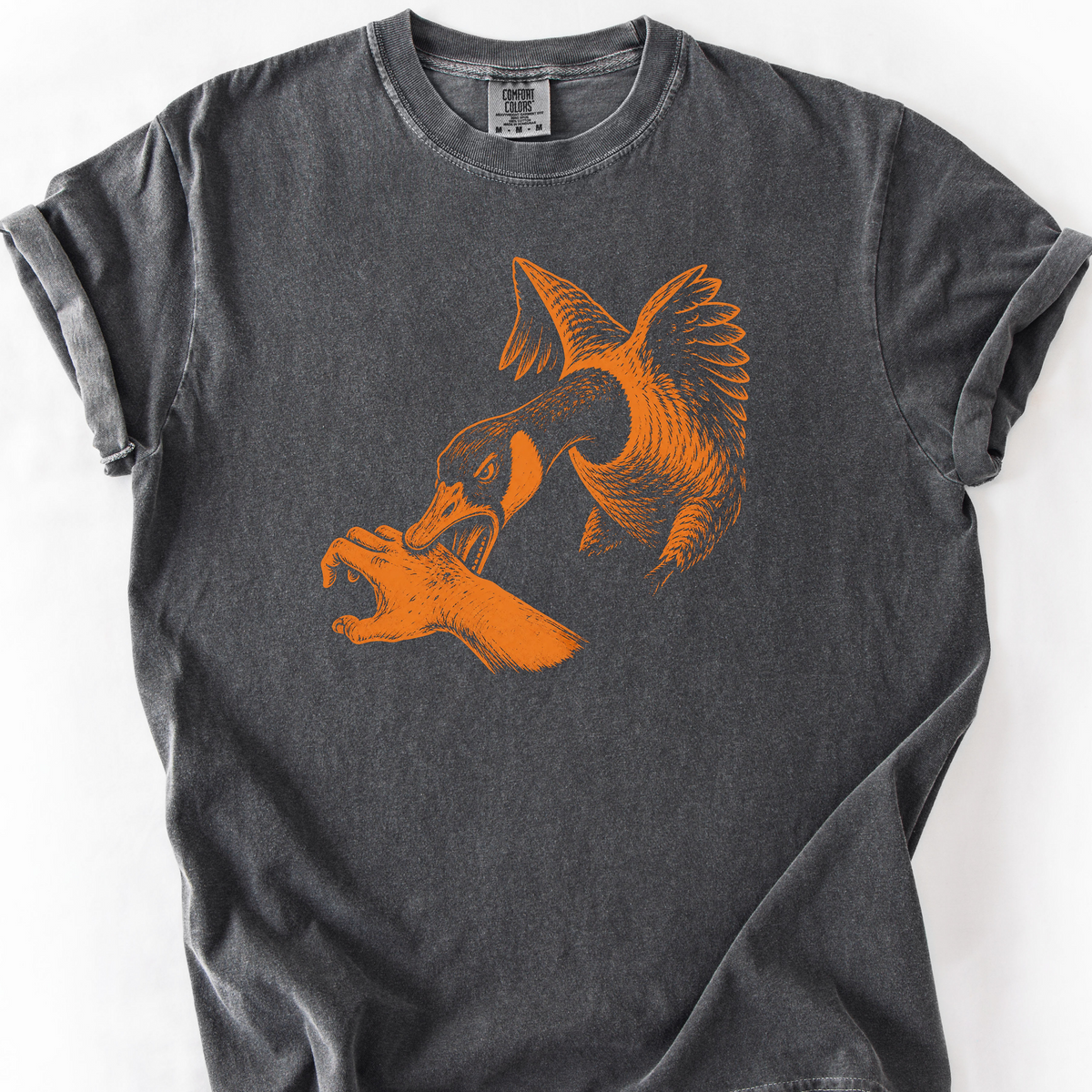 Goose Attack T-Shirt — Pepper