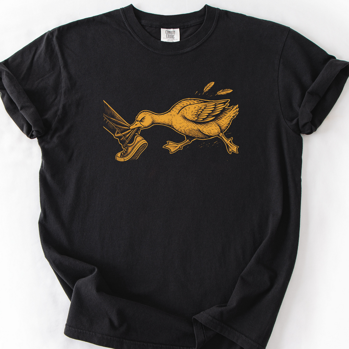 Goose Kick T-Shirt — Black