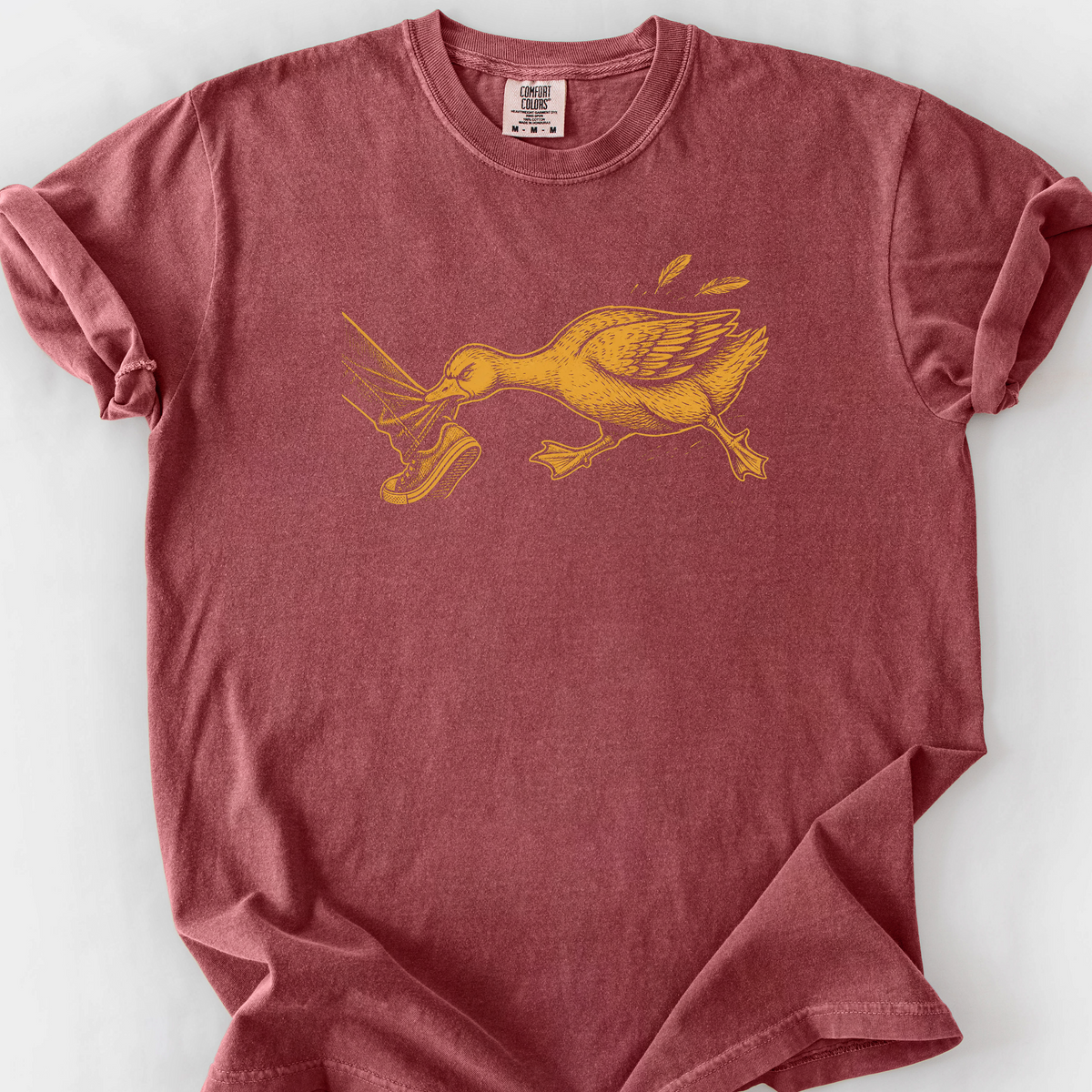 Goose Kick T-Shirt — Brick