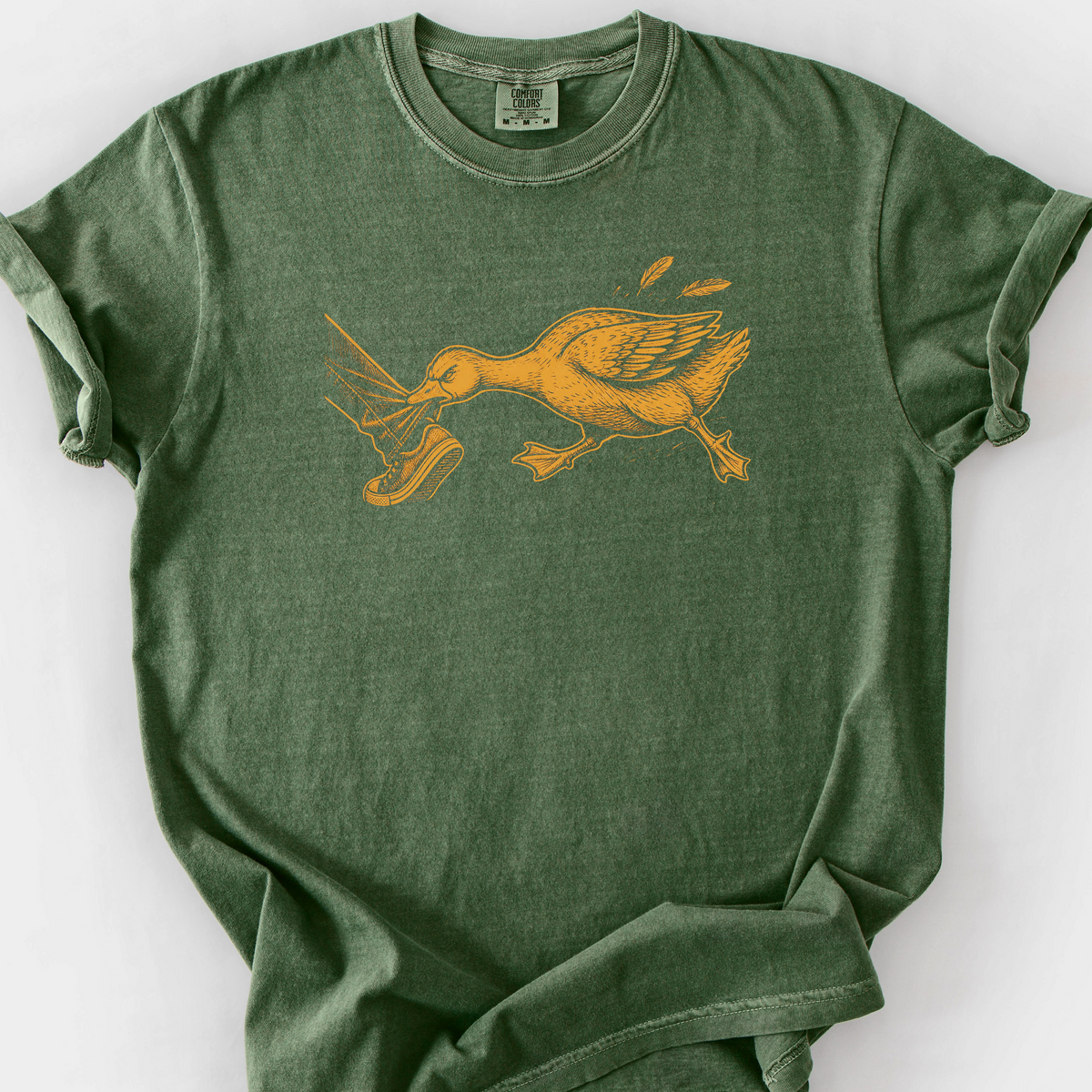 Goose Kick T-Shirt — Moss