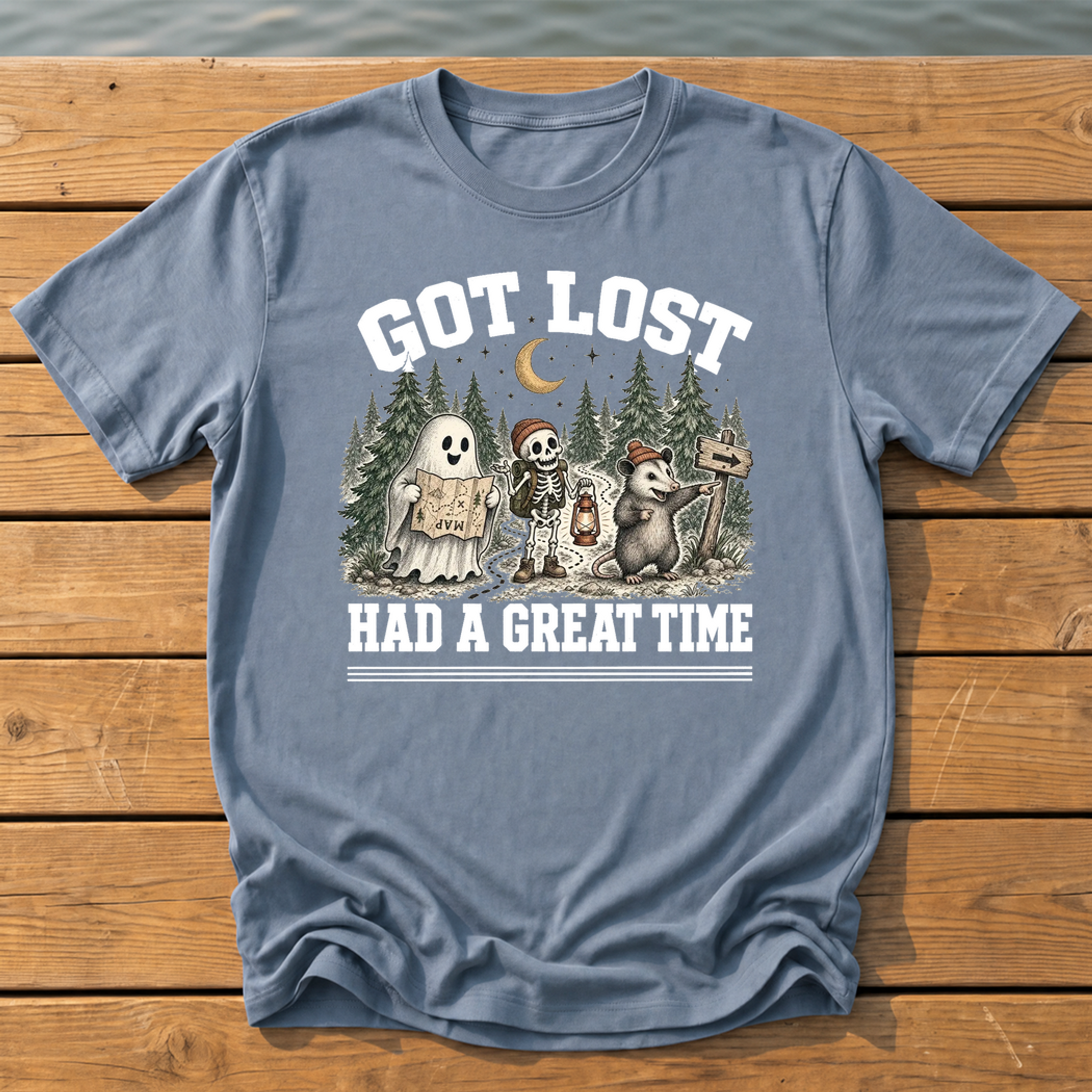 Got Lost T-Shirt — Blue Jean