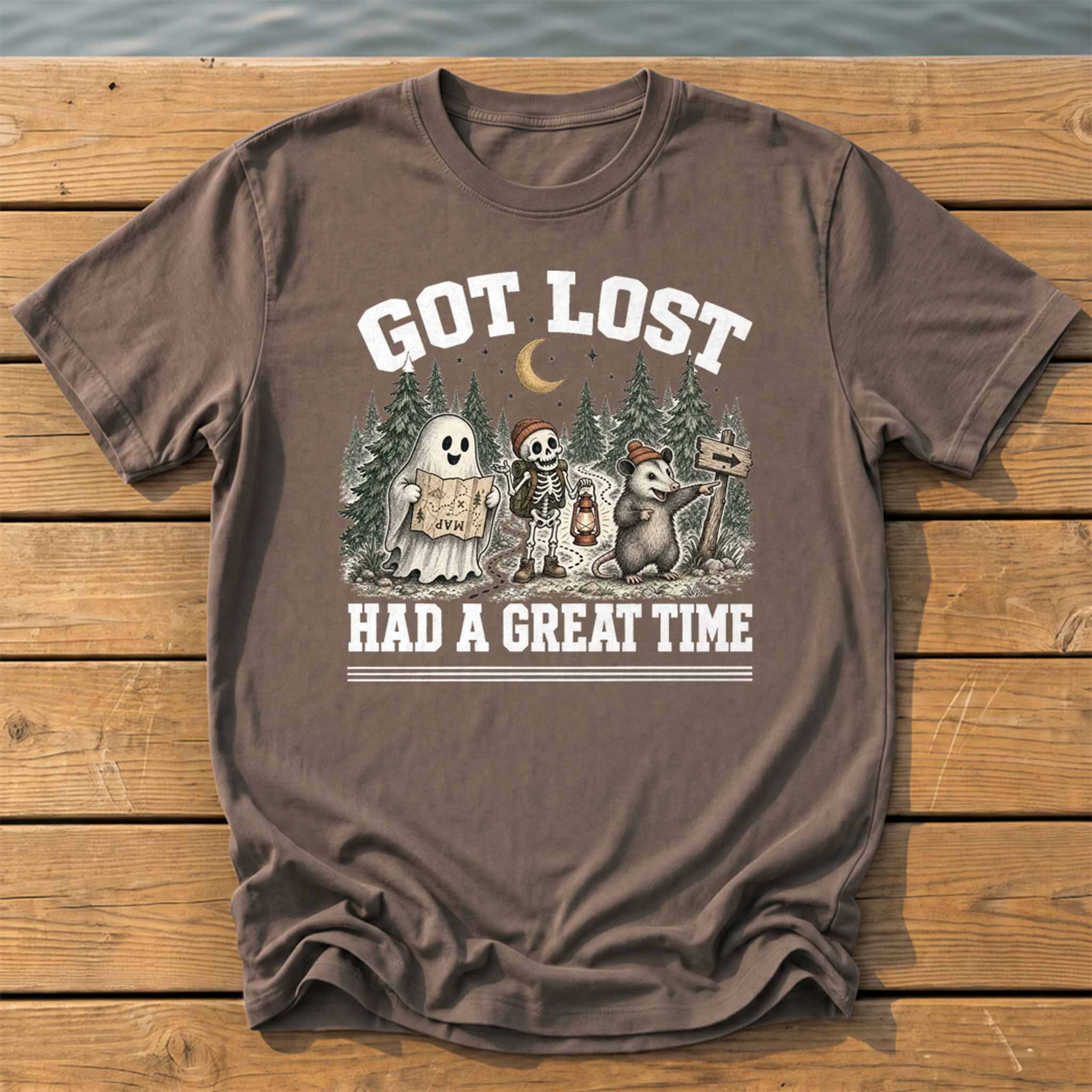 Got Lost T-Shirt — Espresso