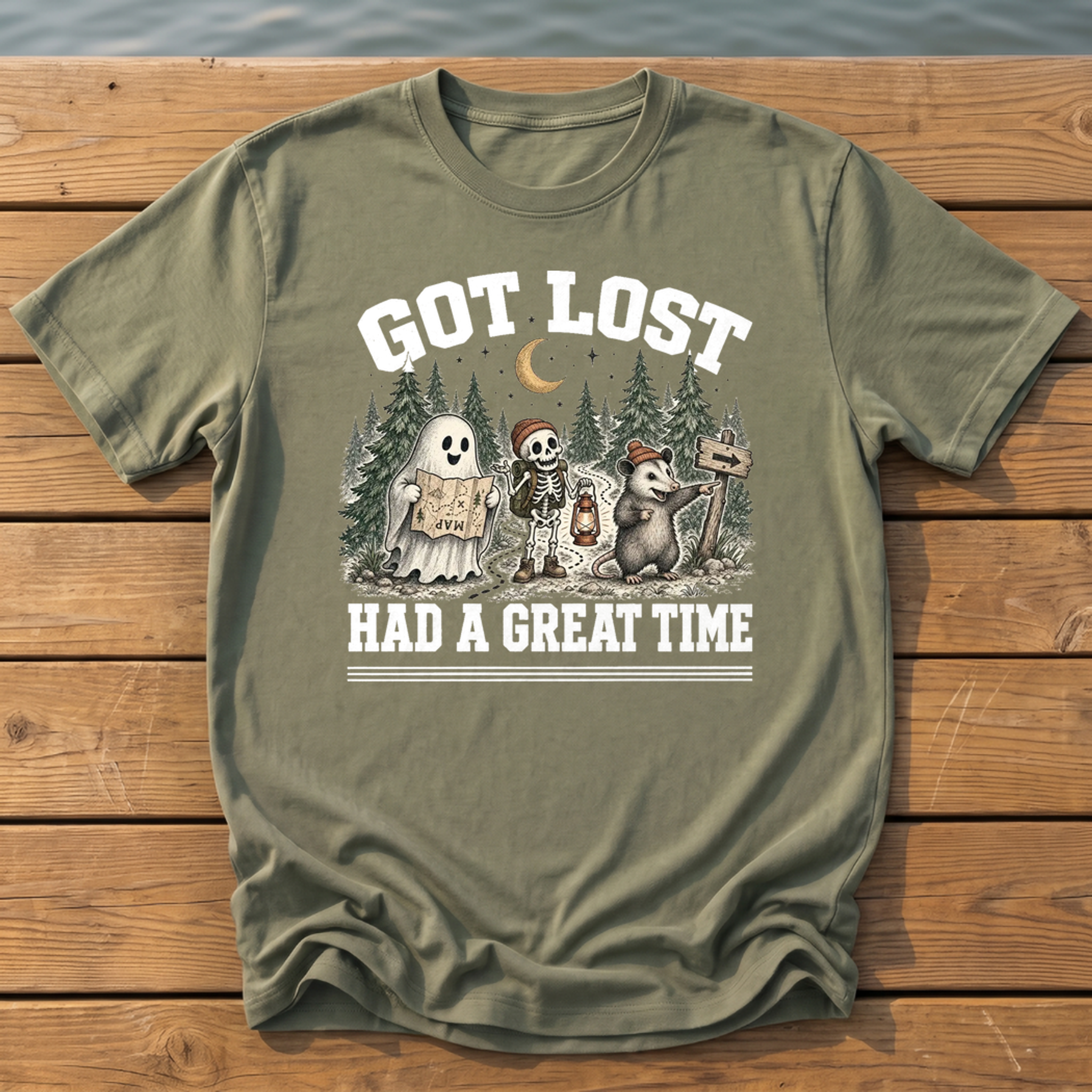Got Lost T-Shirt — Moss