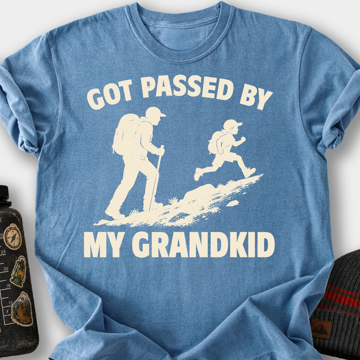 Got Passed By My Grandkid T-Shirt — Blue Jean