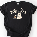 Happy Camper T-Shirt — Black
