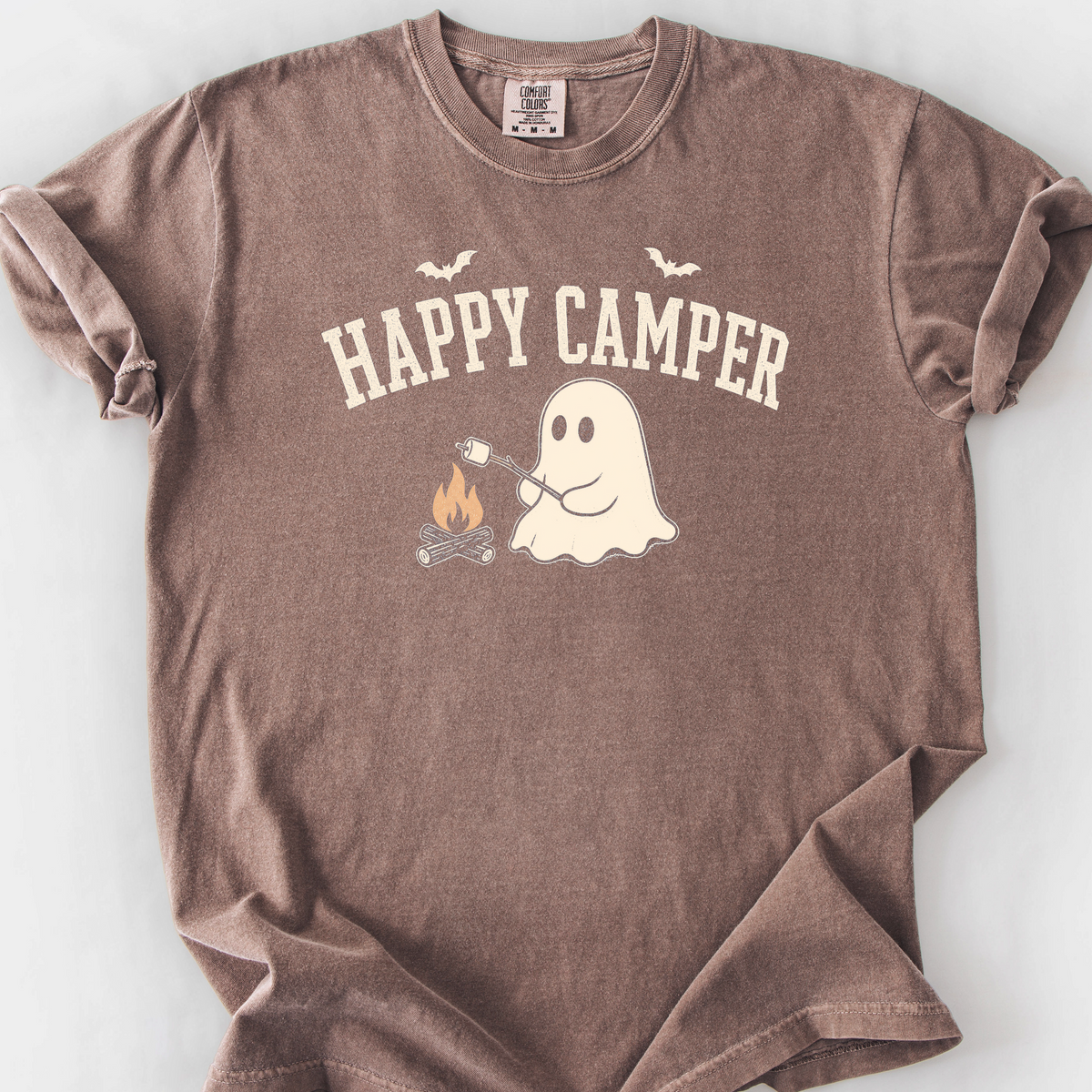 Happy Camper T-Shirt — Espresso