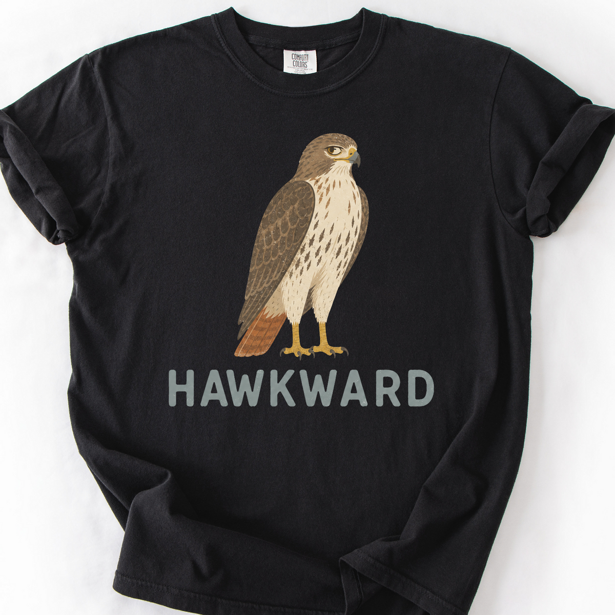 Hawkward T-Shirt — Black