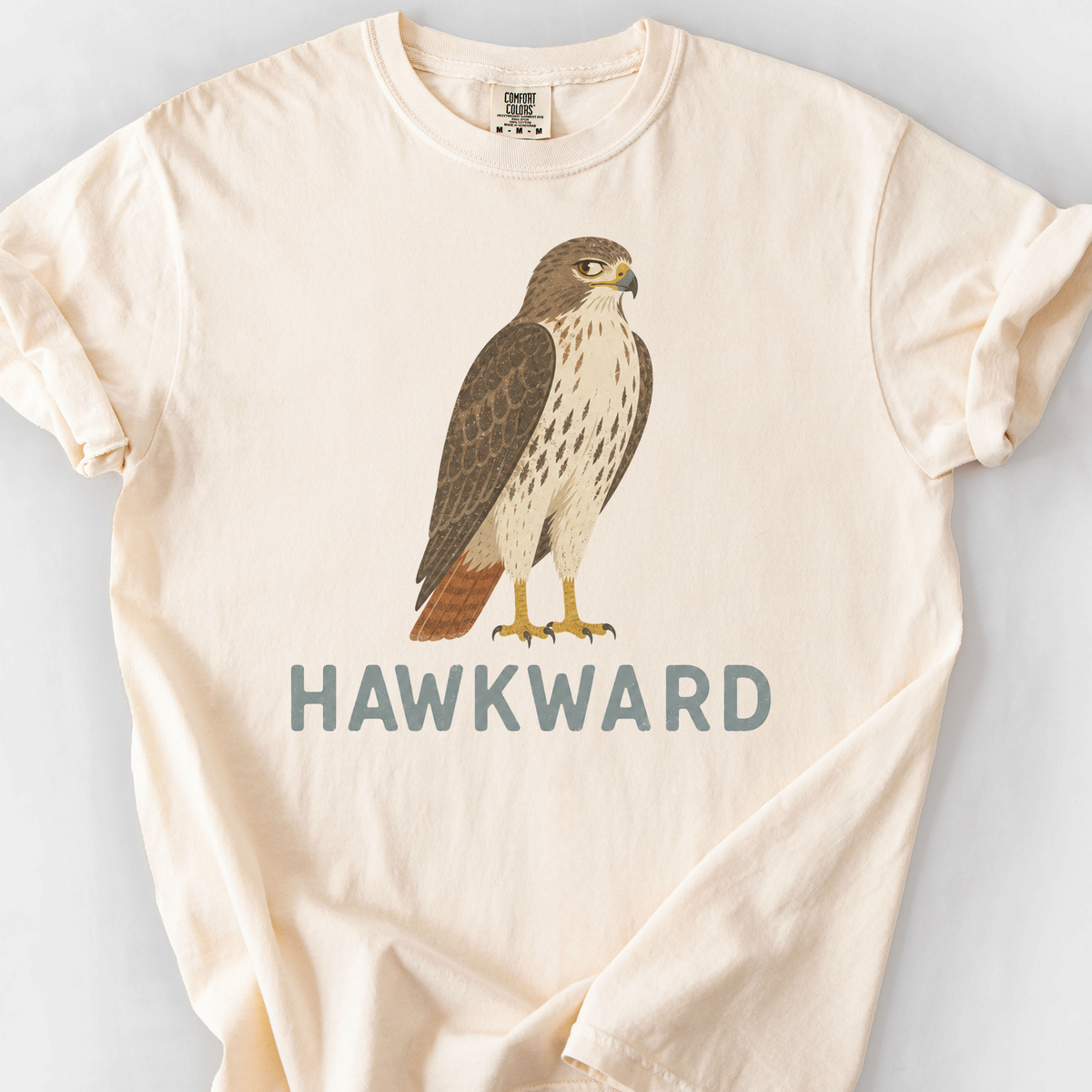 Hawkward T-Shirt — Ivory