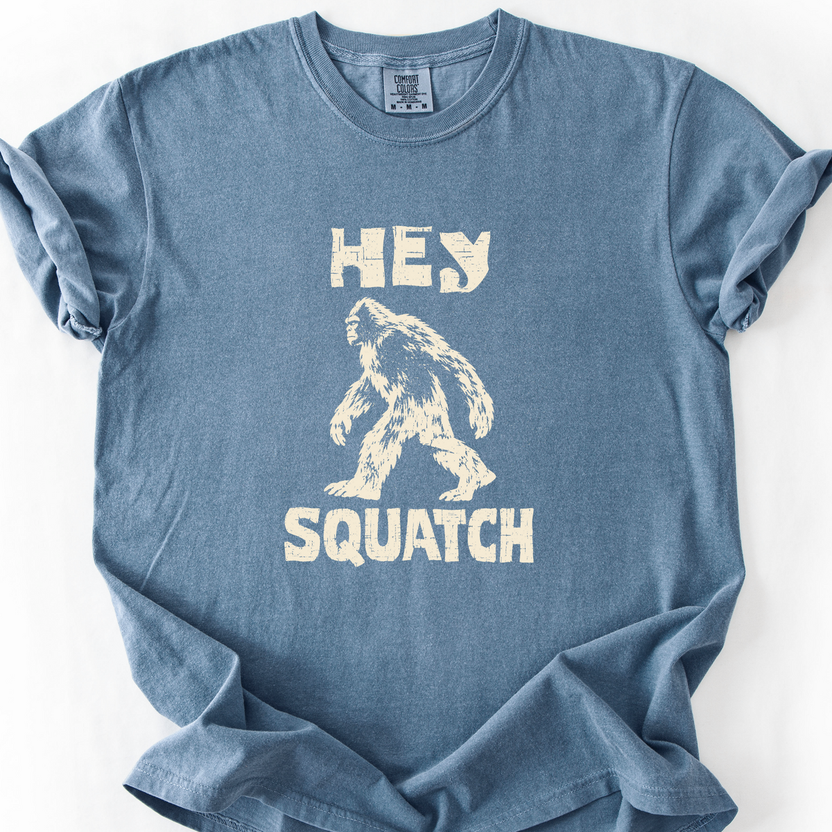 Hey Squatch T-Shirt — Blue Jean