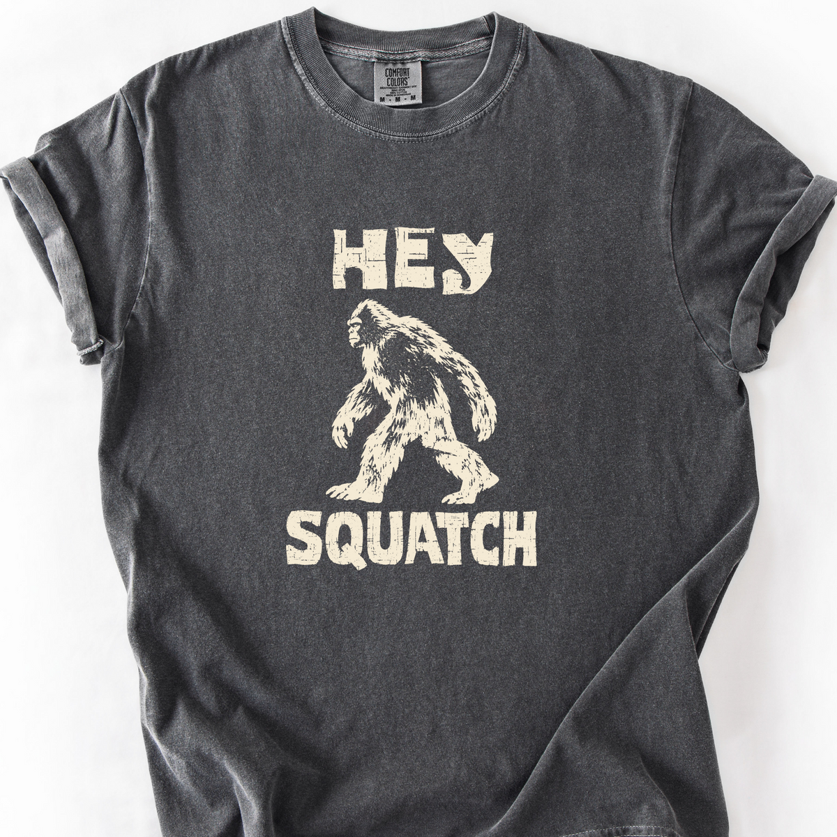 Hey Squatch T-Shirt — Pepper