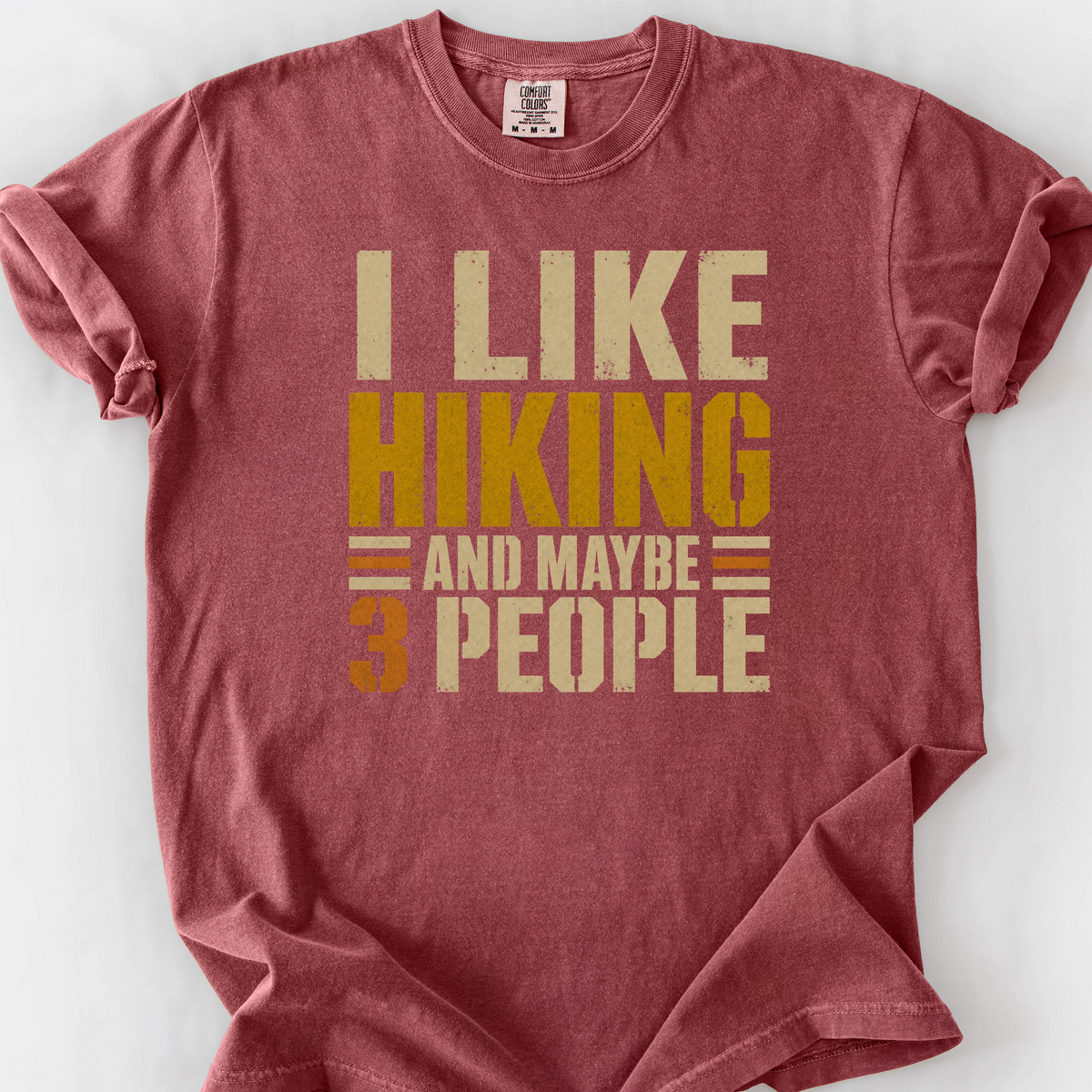 Hiking And Maybe Three People — Brick
