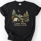 Camp More, People Less — Black