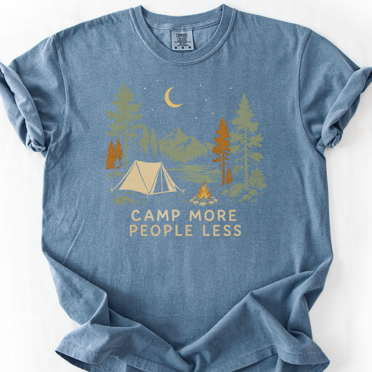 Camp More, People Less — Blue Jean