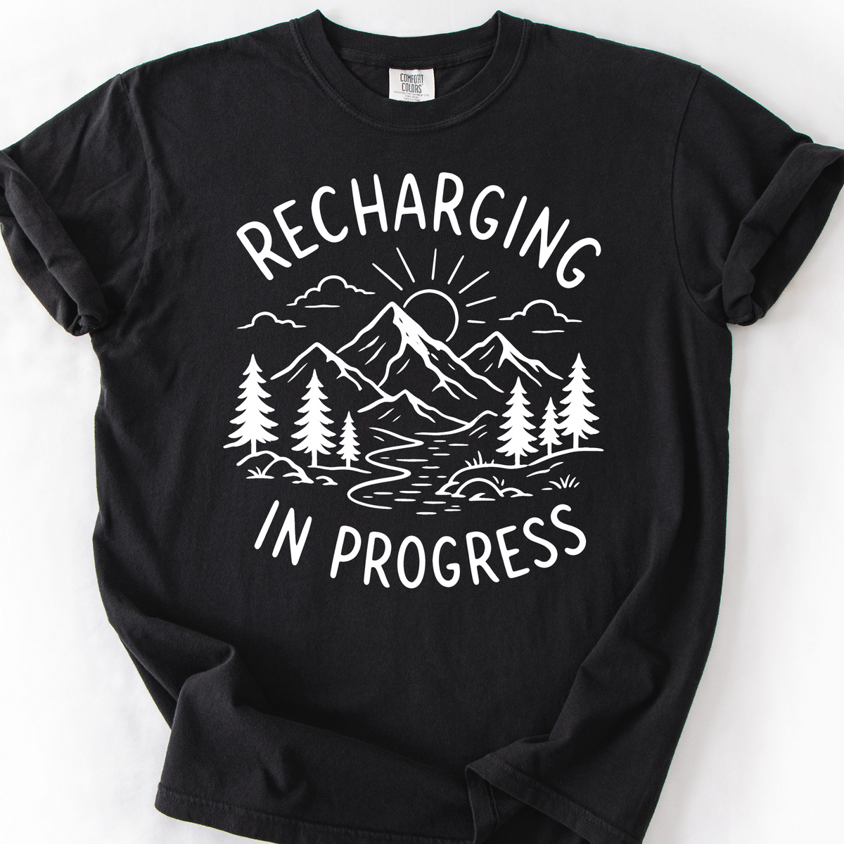 Recharging In Progress — Black