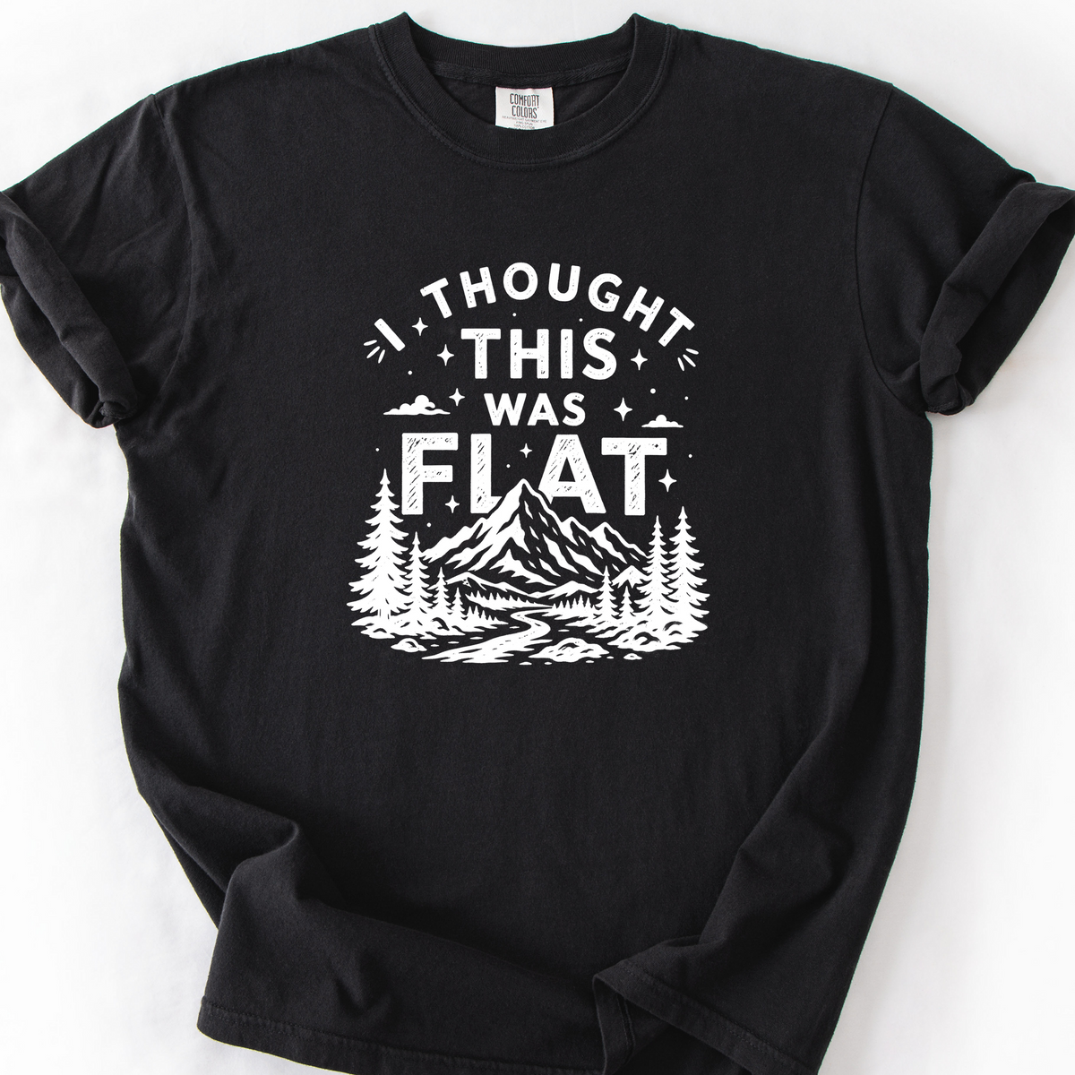 I Thought This Was Flat — Black