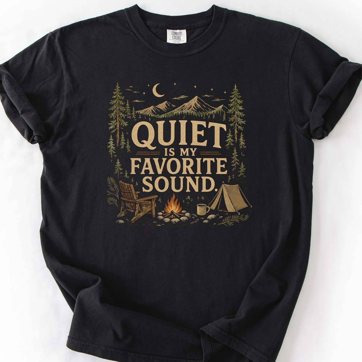 Quiet Is My Favorite Sound — Black