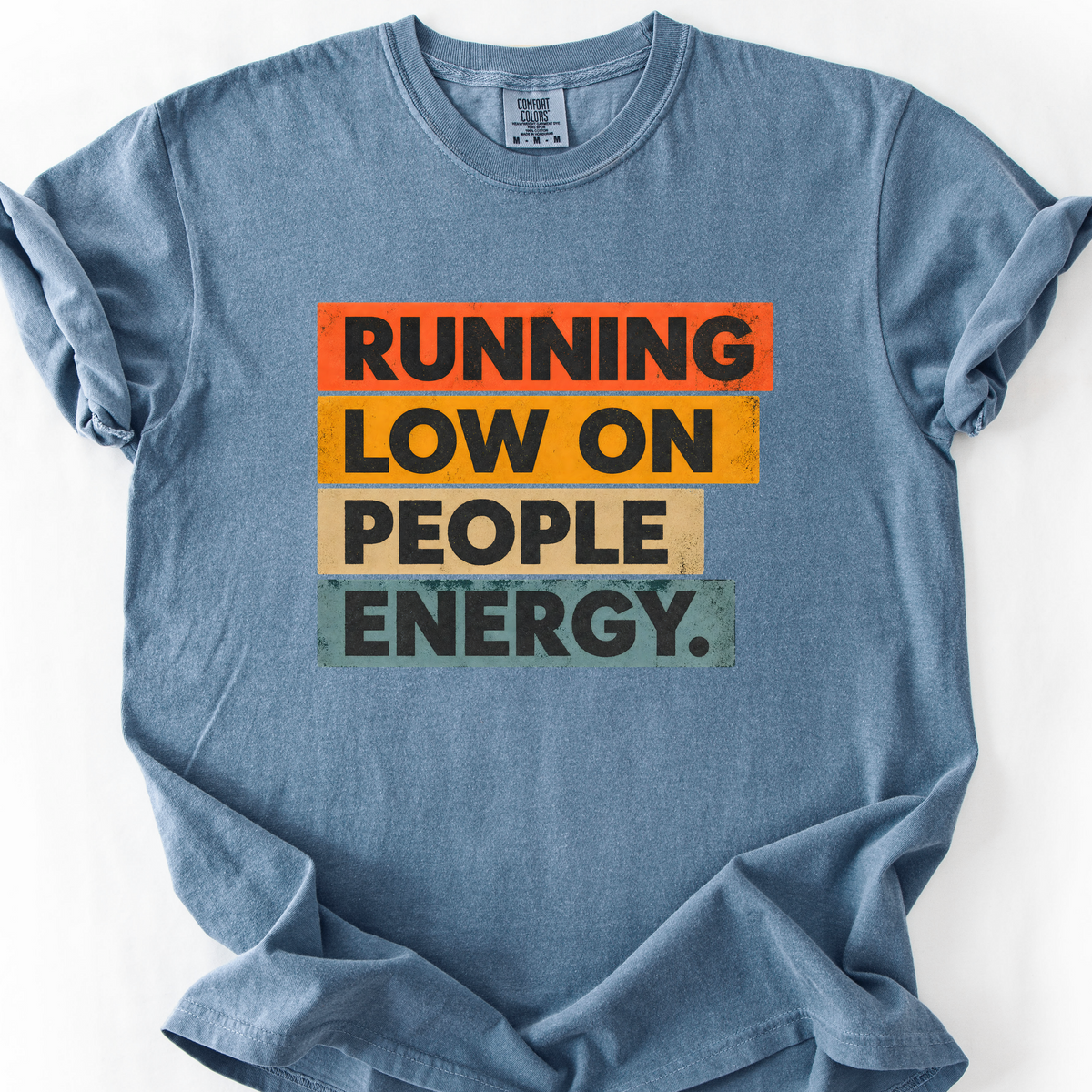 Running Low On People Energy — Blue Jean