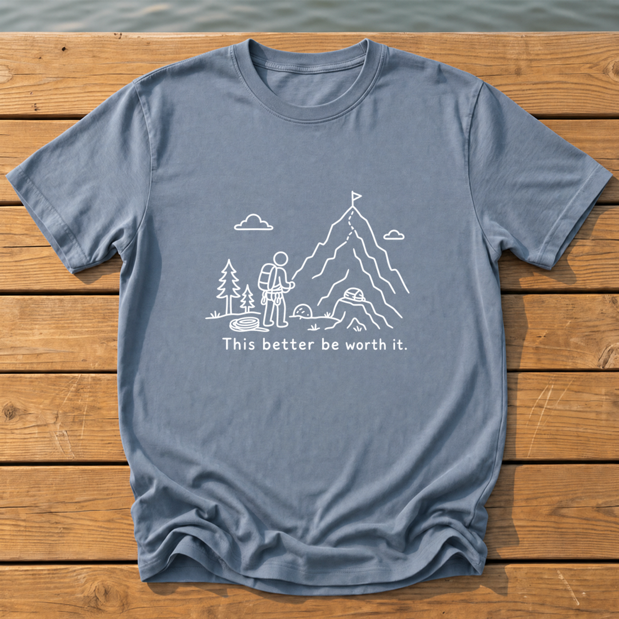hf 20260722 221937 c926a513 8607 4df1 96 T-Shirt — Blue Jean