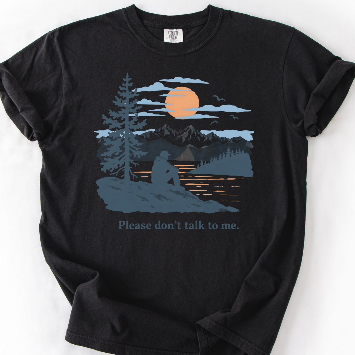 Please Don't Talk To Me — Black