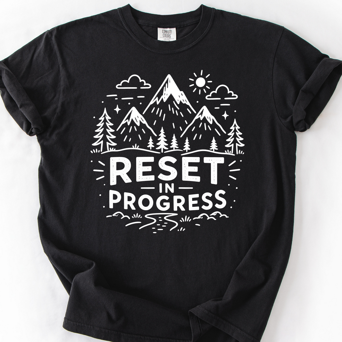 Reset In Progress — Black