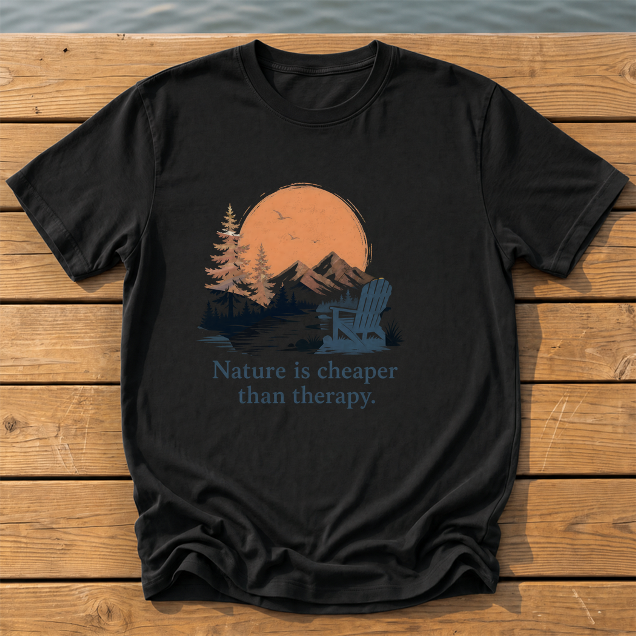 Nature Is Cheaper Than Therapy — Black