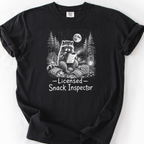 Licensed Snack Inspector — Black