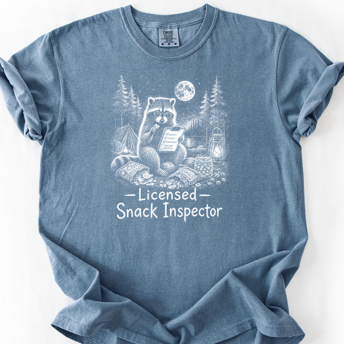 Licensed Snack Inspector — Blue Jean