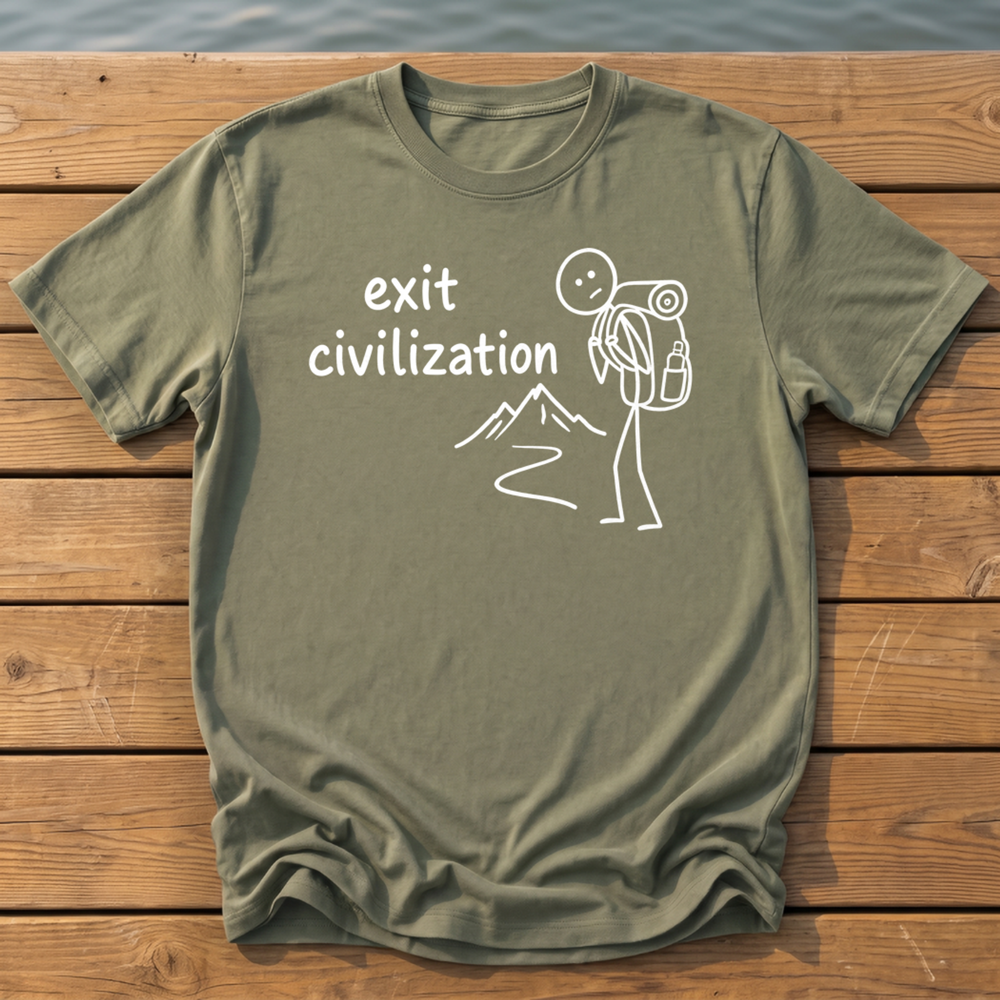 hf 20260723 213150 9834c873 8a9c 4d54 8c T-Shirt — Moss