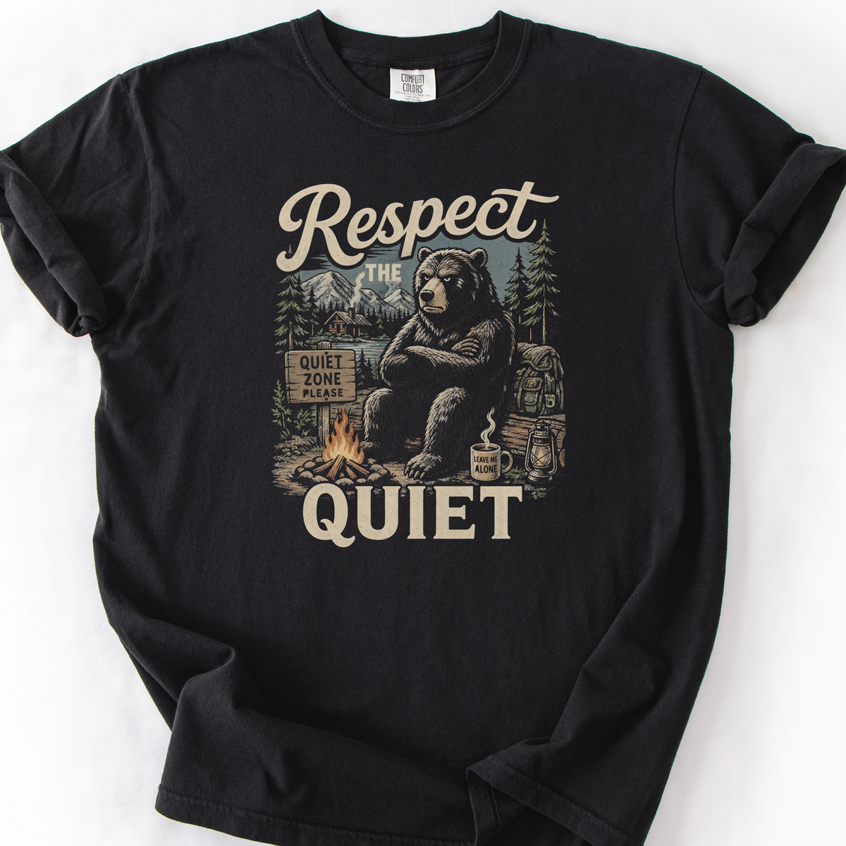 Respect The Quiet — Black