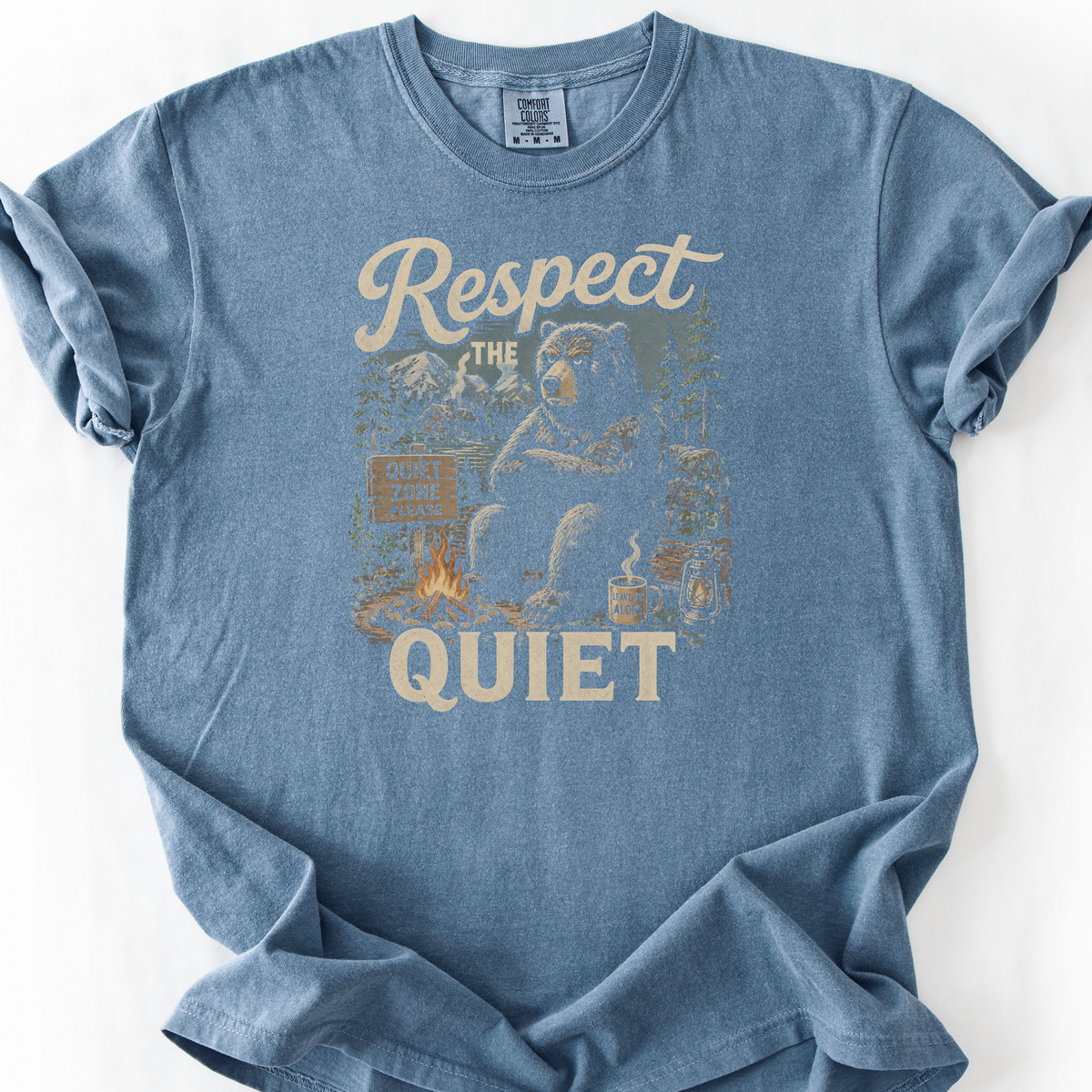 Respect The Quiet — Blue Jean