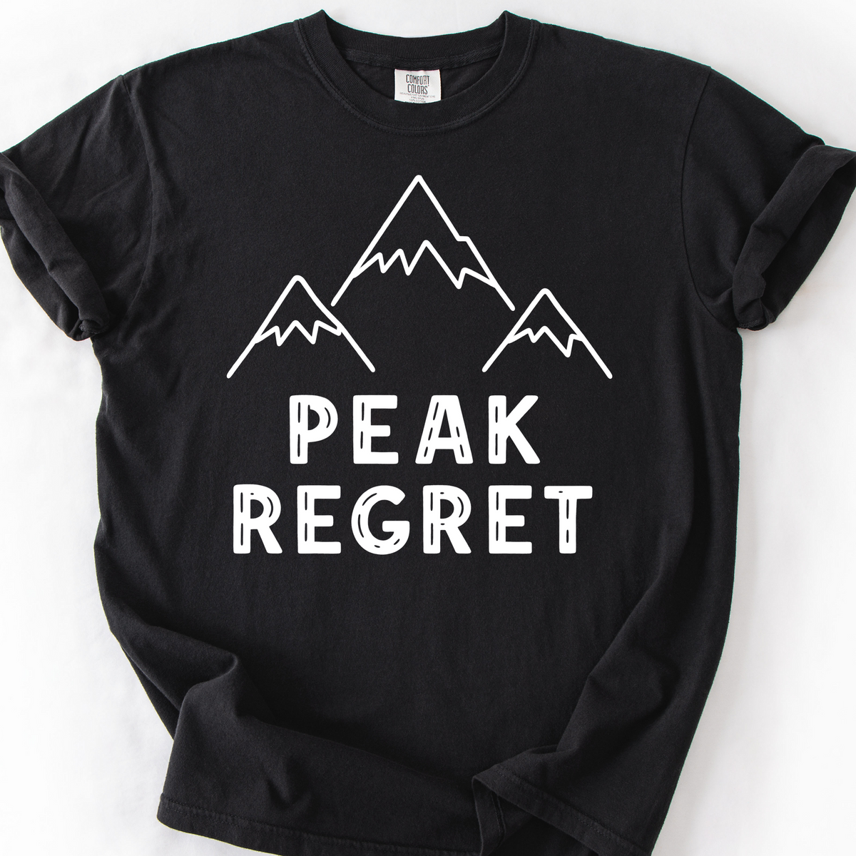 Peak Regret (Minimal) — Black