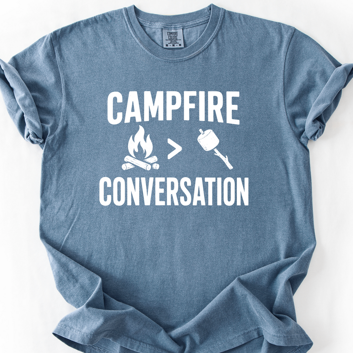 Campfire Beats Conversation — Blue Jean