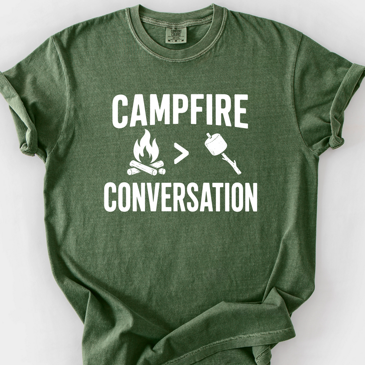 Campfire Beats Conversation — Moss