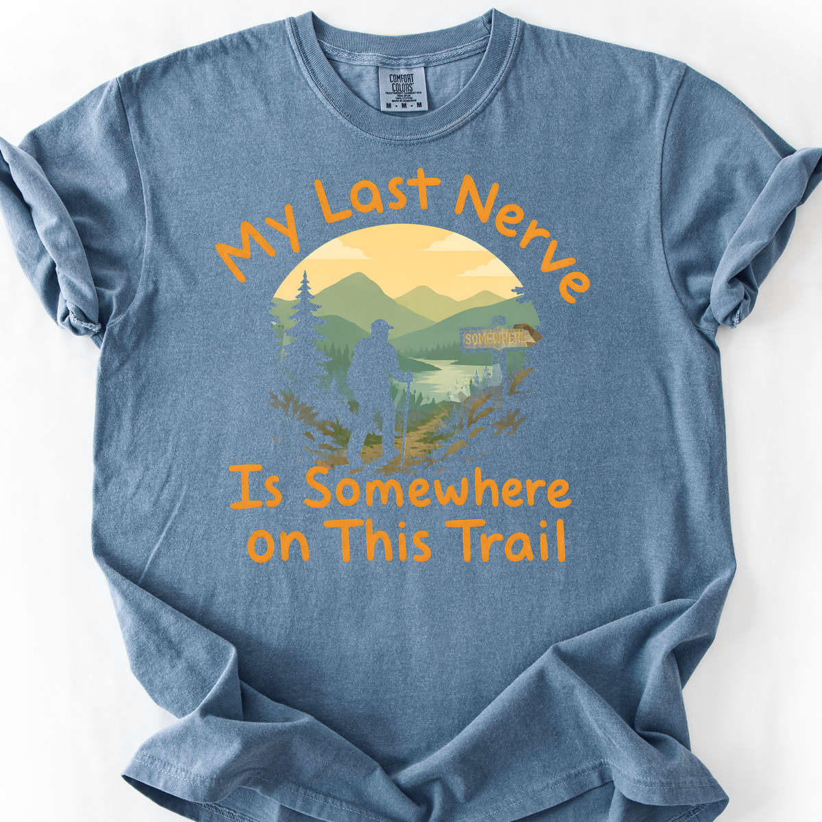 My Last Nerve Is On This Trail — Blue Jean