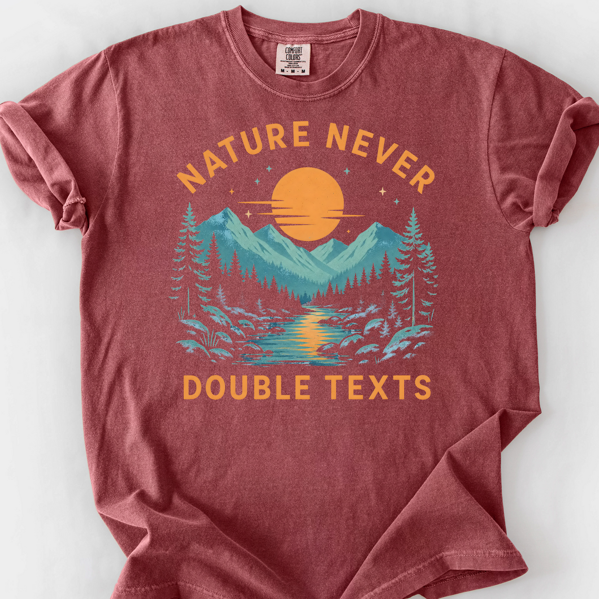 Nature Never Double Texts — Brick