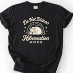 Hibernation Mode T-Shirt — Black
